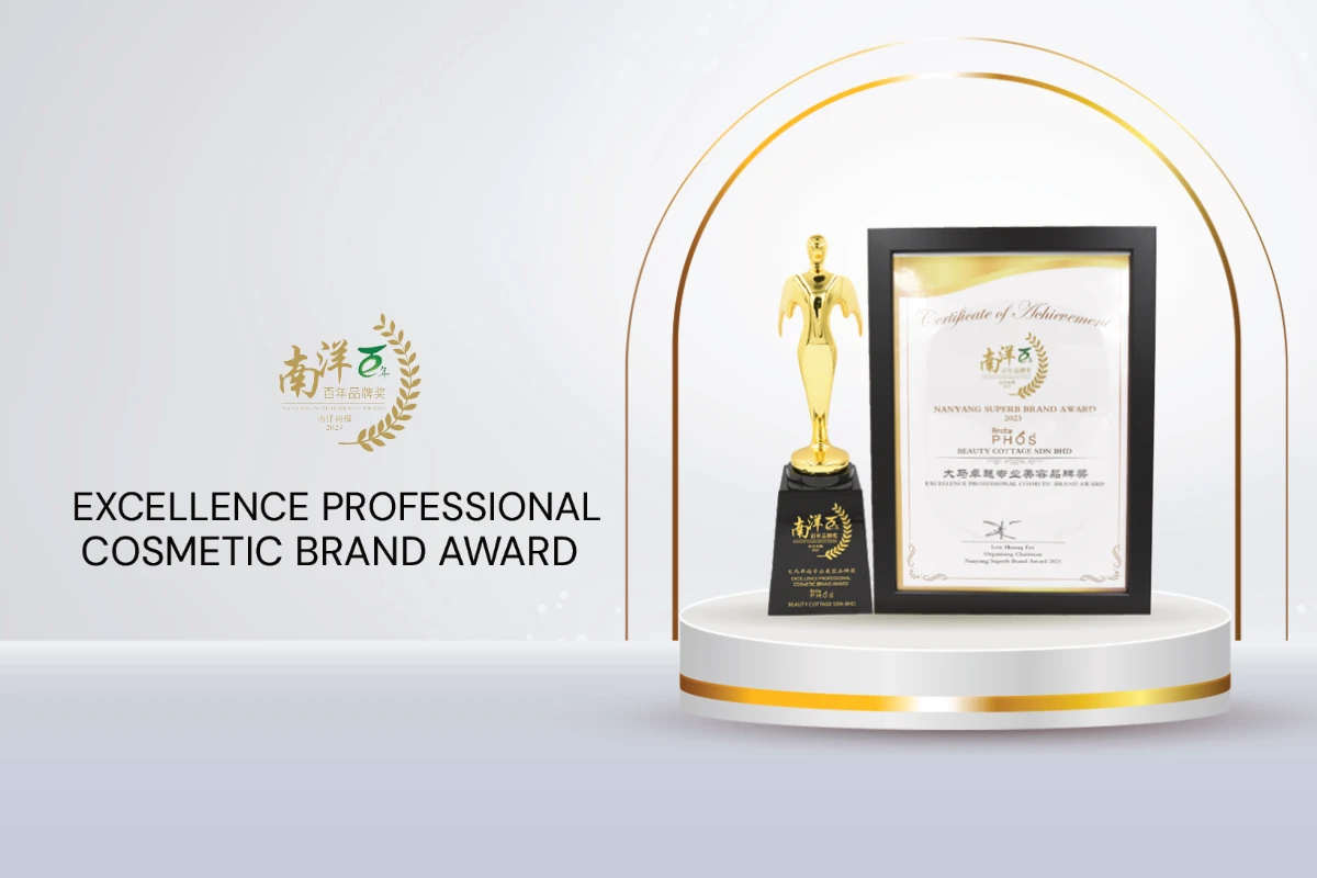 Nanyang Superb Brand Award – Excellence Professional Cosmetic Brand Award