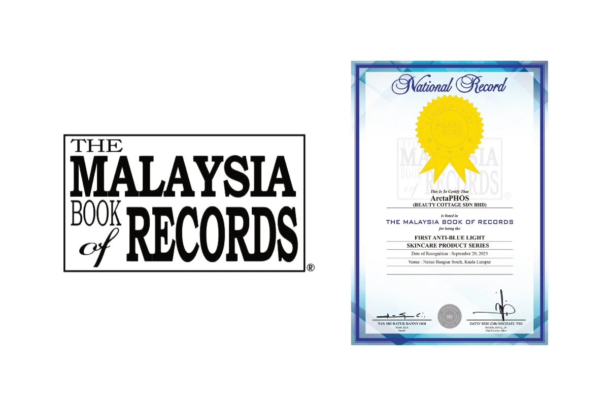 The Malaysia Book of Records – First Anti-Blue Light Product Series