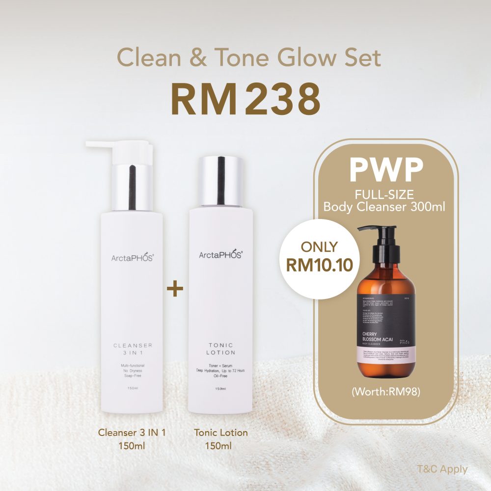 Clean & Tone Glow Set